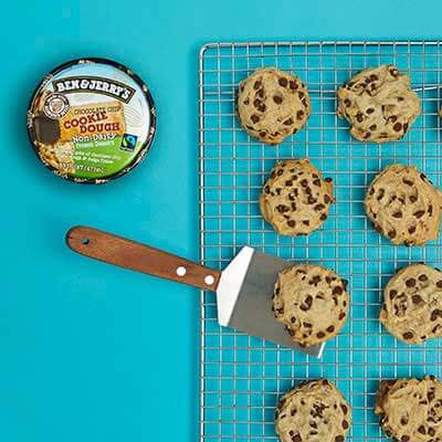 Step 4 Cookies cooling on a wire rack