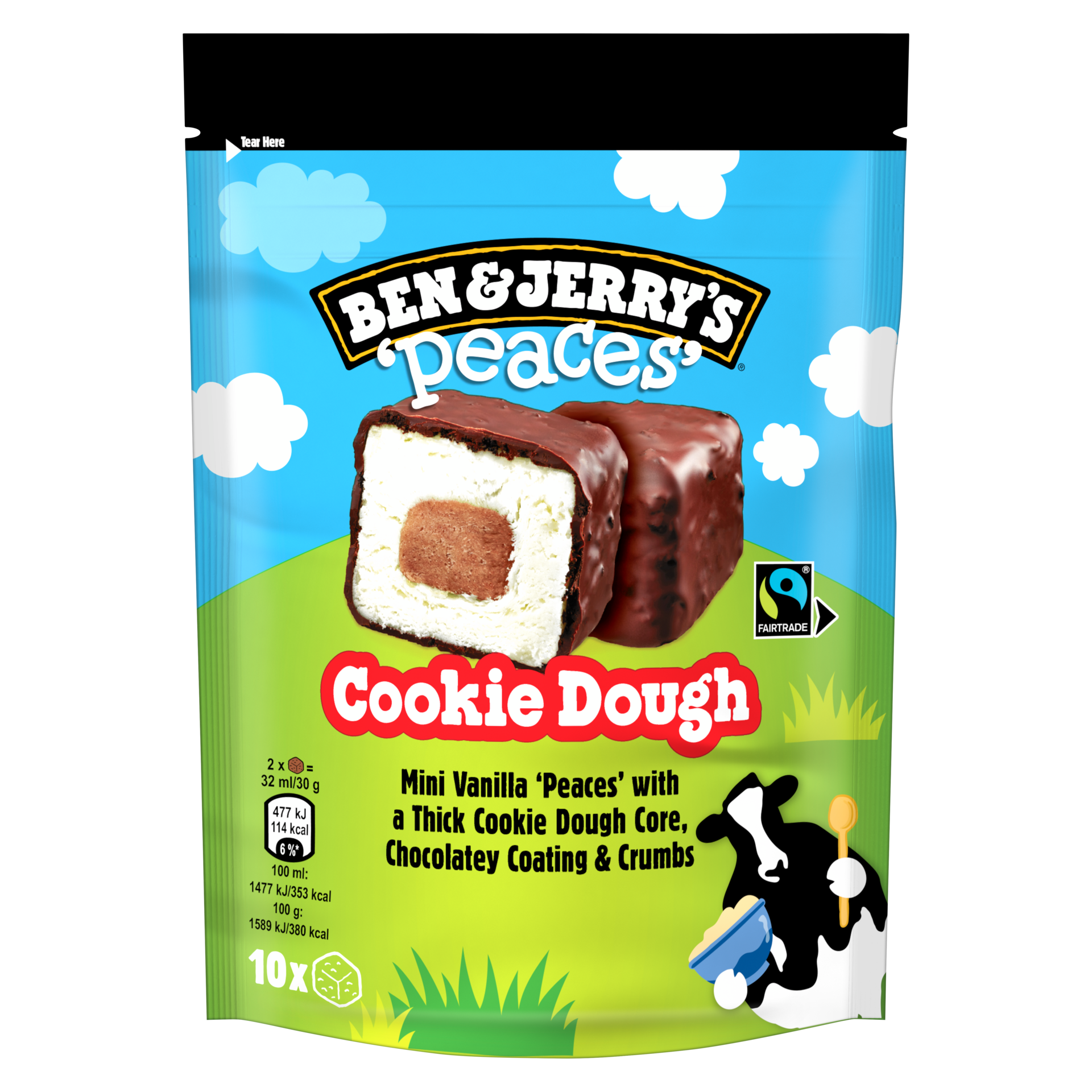 Cookie Dough Peaces Peaces dough