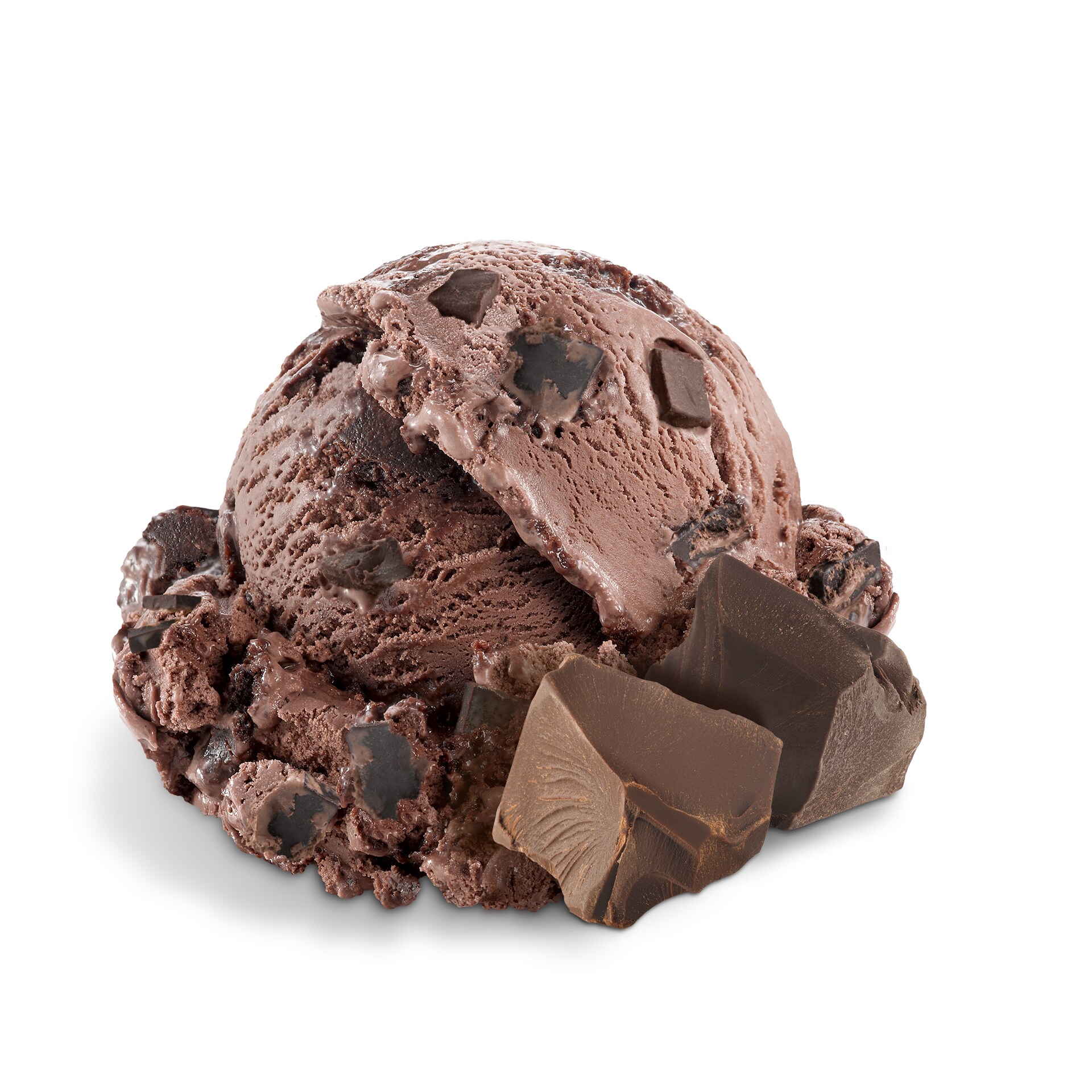 Scoop of ice cream