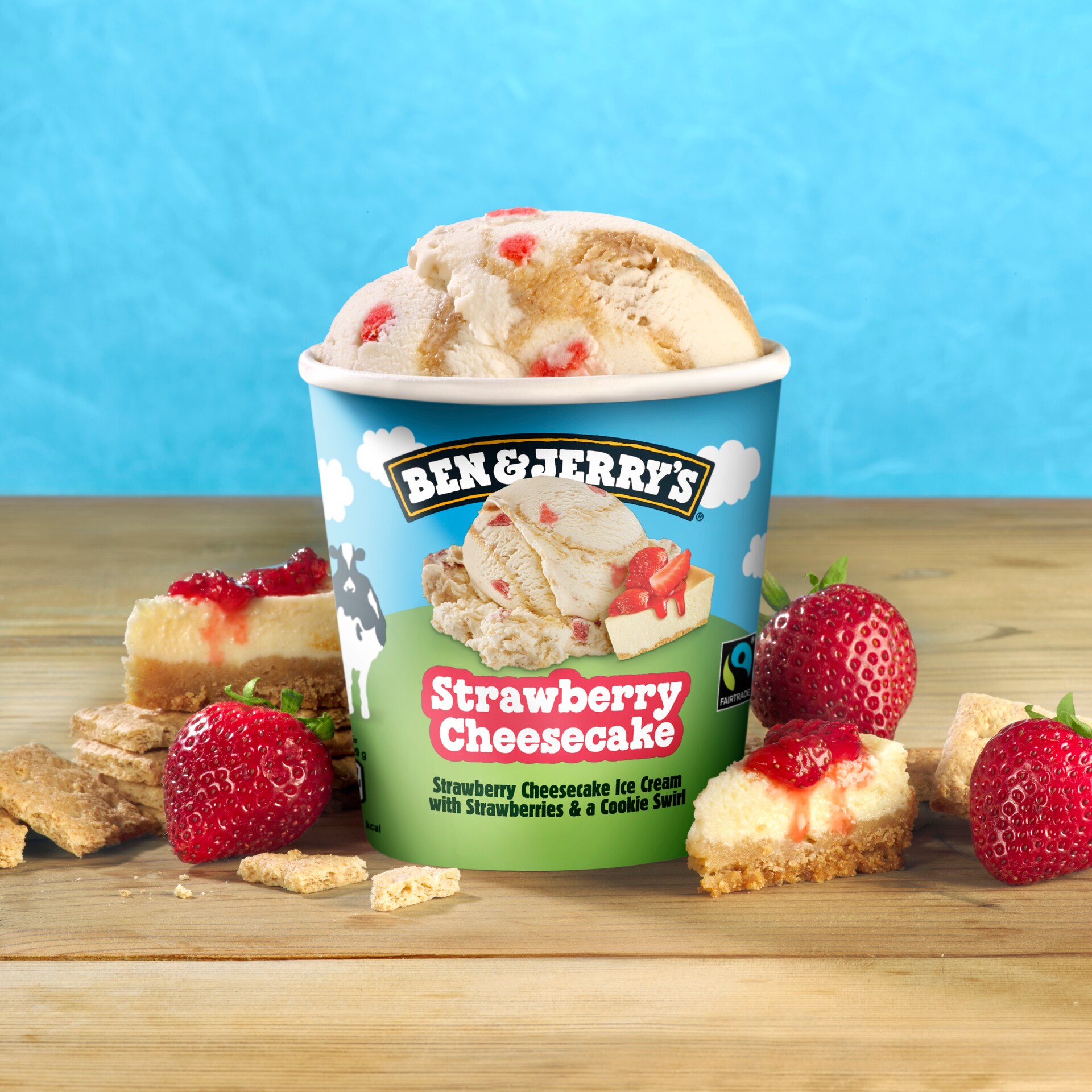 Strawberry Cheesecake Original Ice Cream Tubs