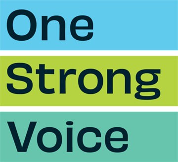On Strong Voice Logo