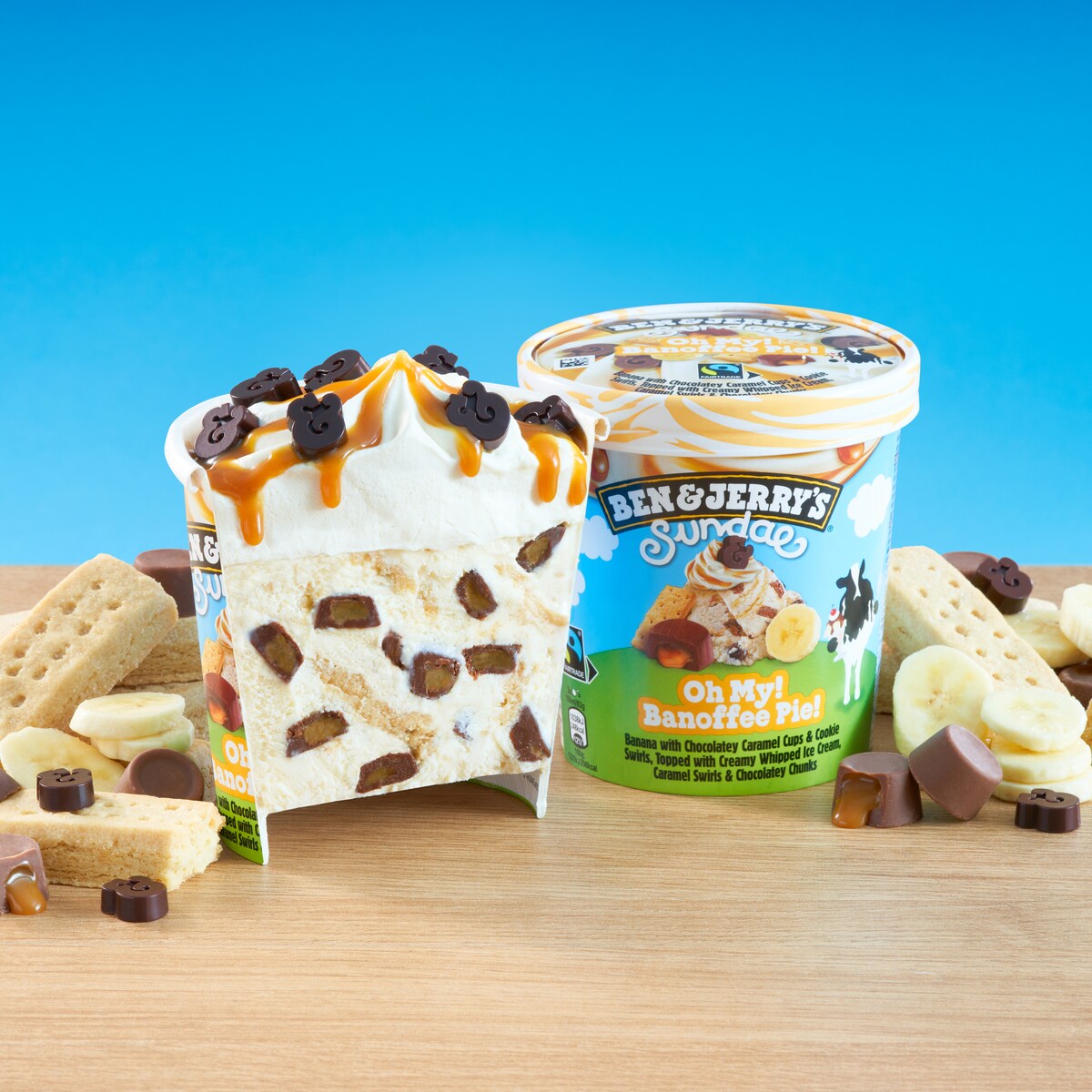 Pint of Oh My! Banoffe Pie! Sundae