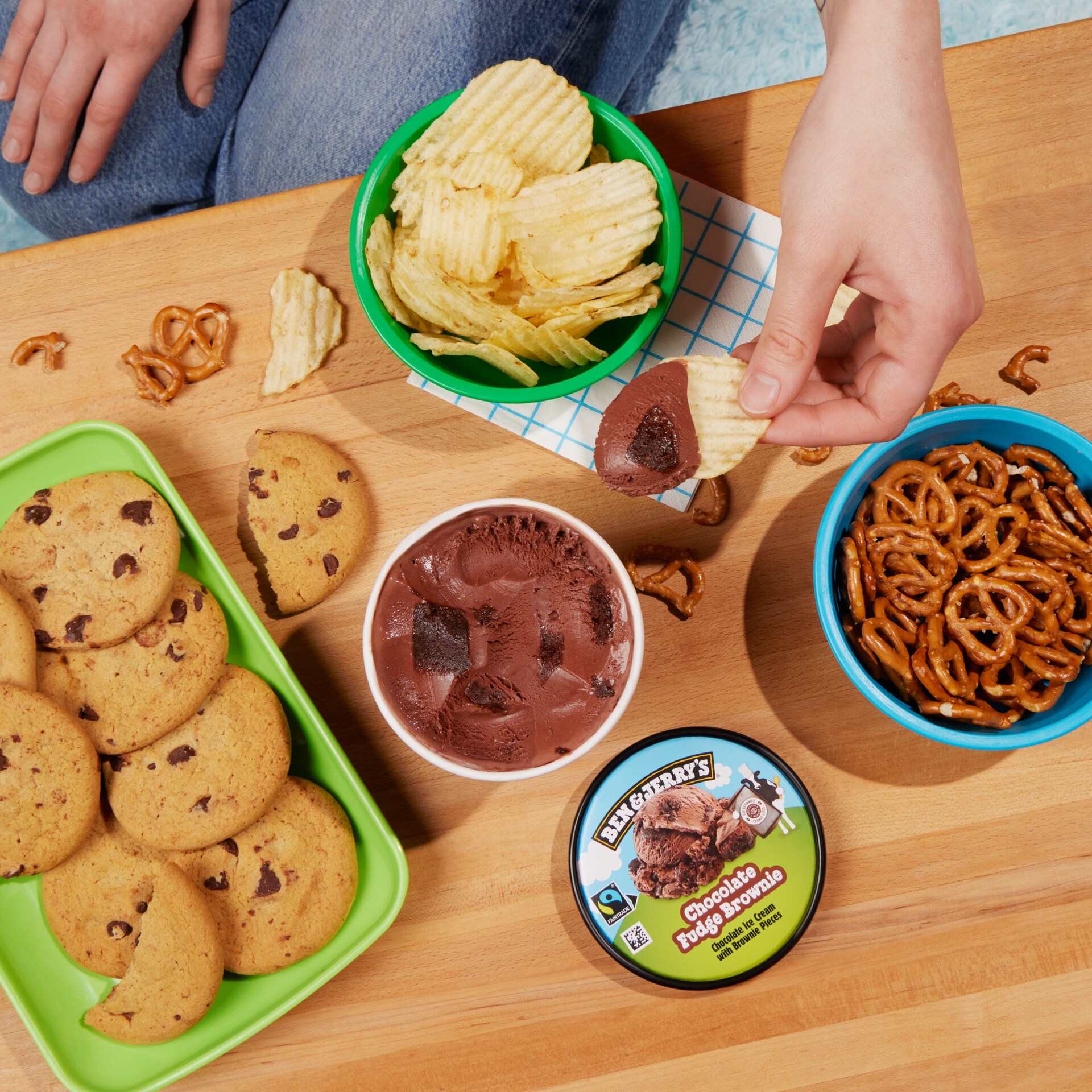 Making a dip
