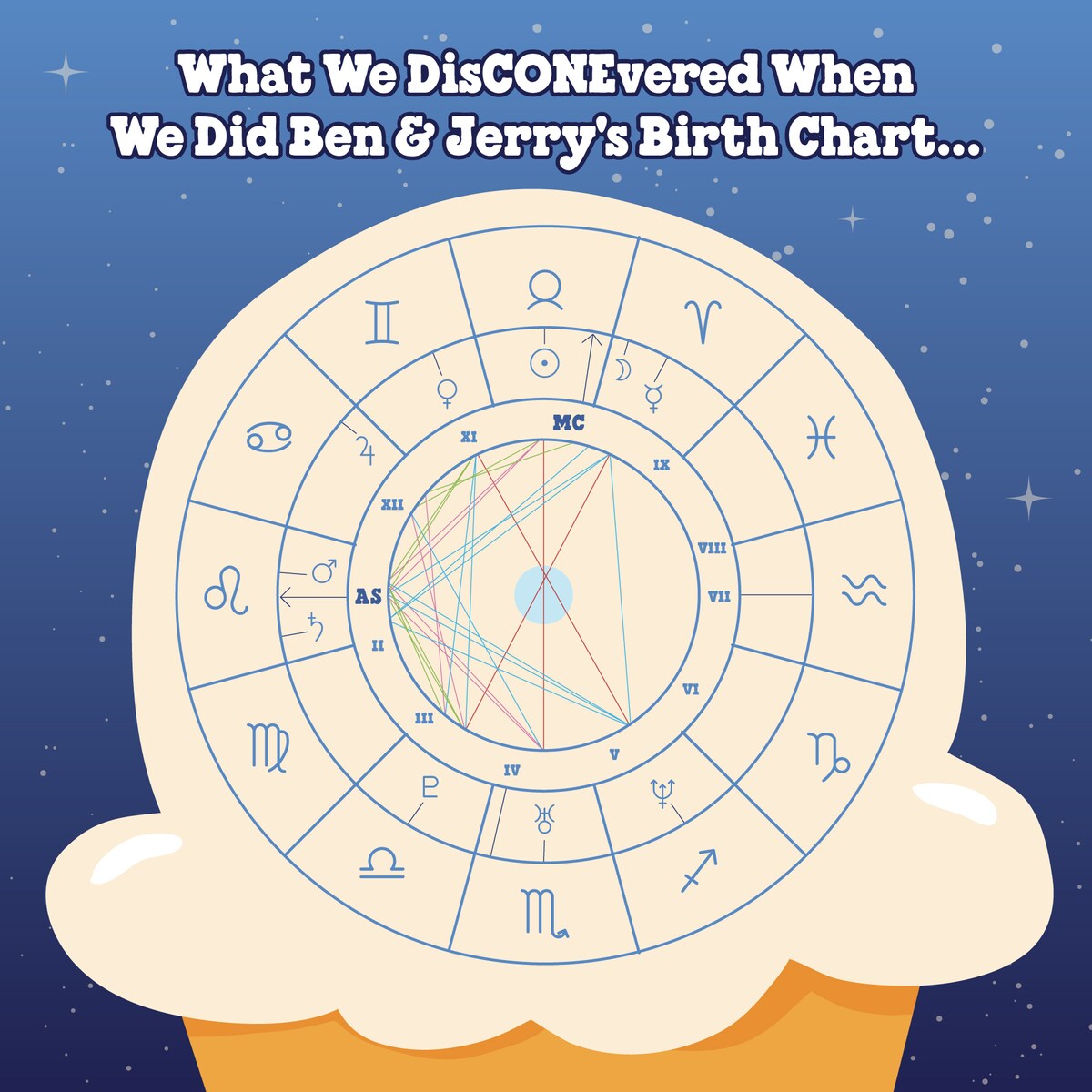 We Did Ben & Jerry’s Birth Chart, And You Won’t Believe the Results