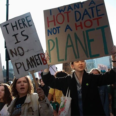 I want a hot date not a hot planet sign