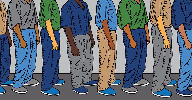 Criminal Justice Detention Lineup